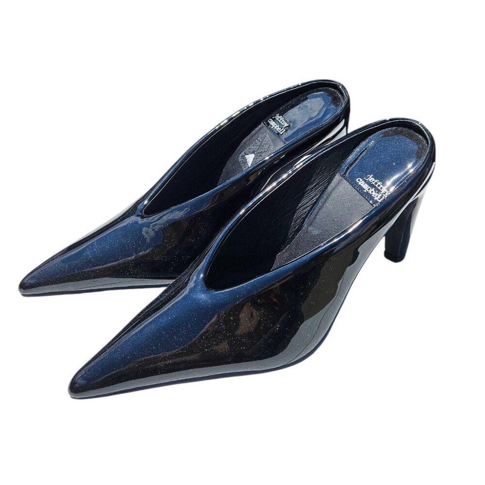 Jeffrey Campbell Black Patent Heels